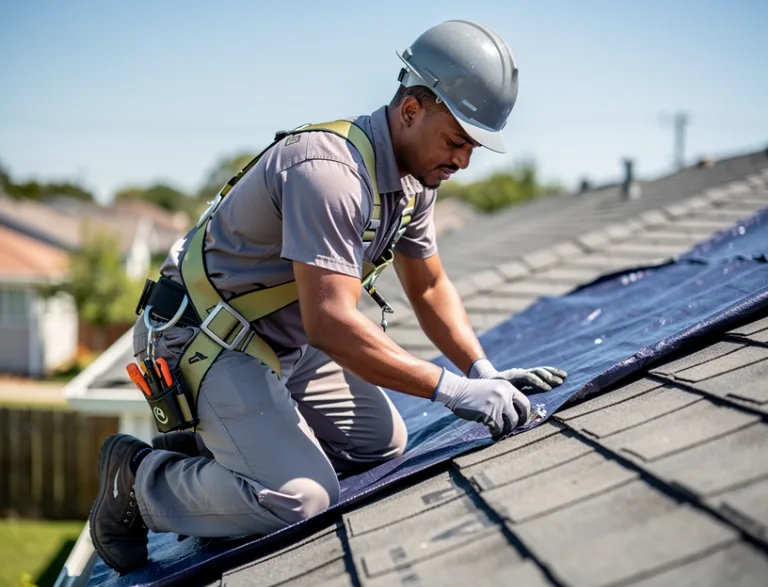 Roof Tarping service in Belfast